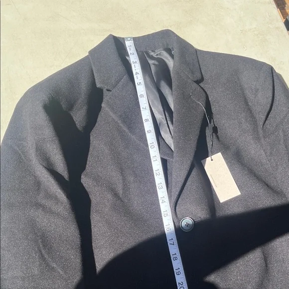 Kenneth Cole Men's Classic Black Trench Coat 44r nwt - Picture 10 of 15